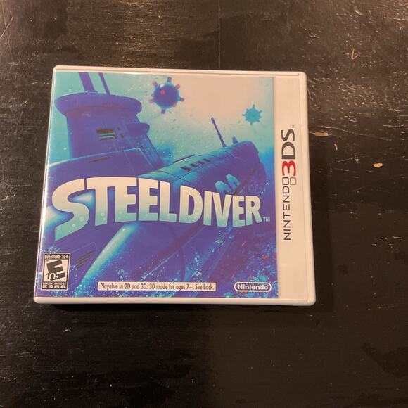 Nintendo 3DS Game Steel Diver - Picture 1 of 6